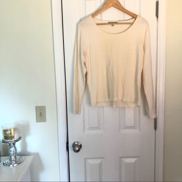 Sigrid Olsen Tops - Ivory Sigrid Olsen long sleeved top